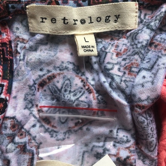 Retrology NWT boho style sleeveless summer top​ - Picture 4 of 6